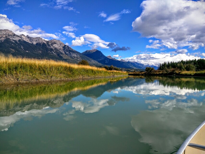 2016-09-18 - Canoeing the Kicking Horse River, Invermere, BC