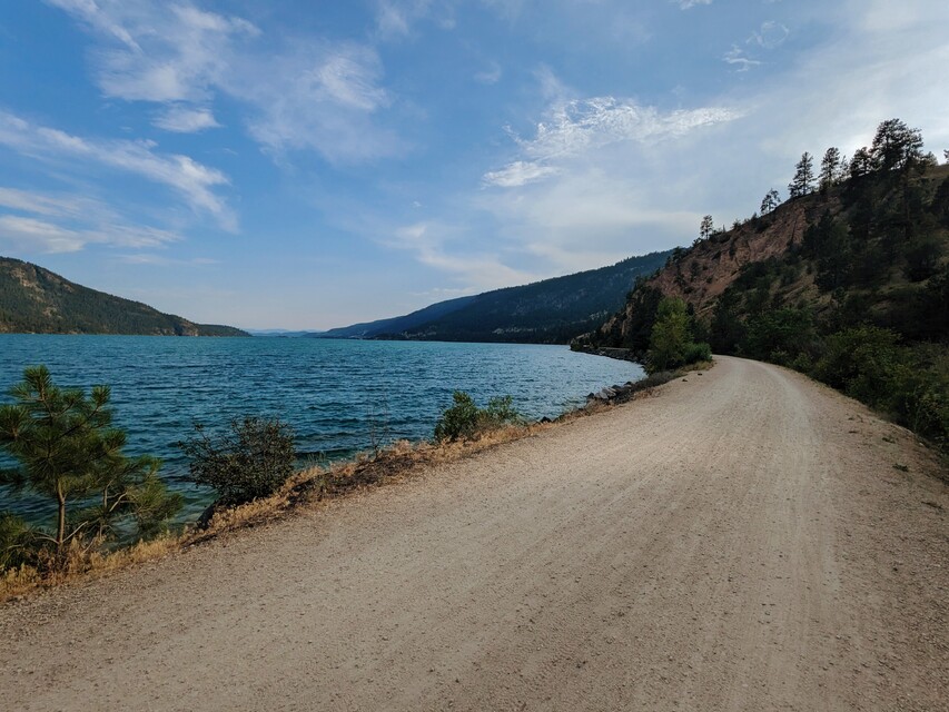 2023-07-08  -  Okanagan Rail Trail, Oyama, Kalamalka Lake, BC