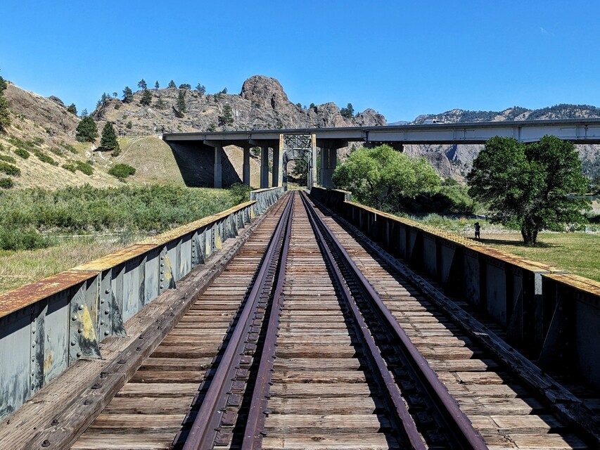 2024-08-22  -  Abandoned Railway Line on the Missouri River, Craig, MT