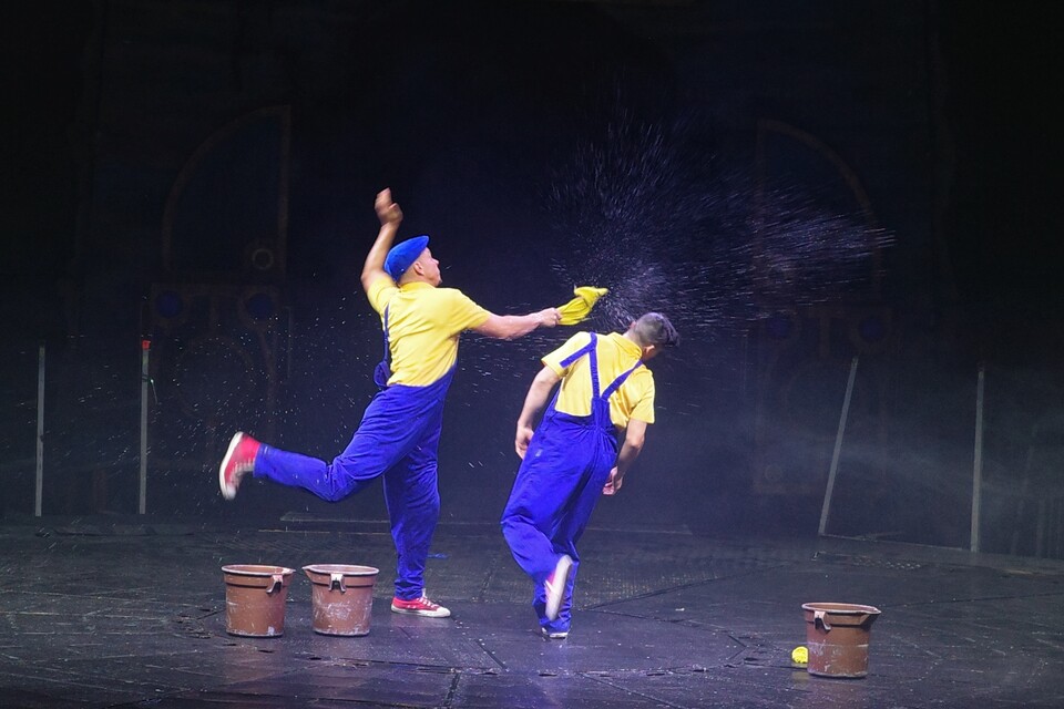 2025-10 11 - Clowing Around, Cirque Italia Water Circus, Helena, MT