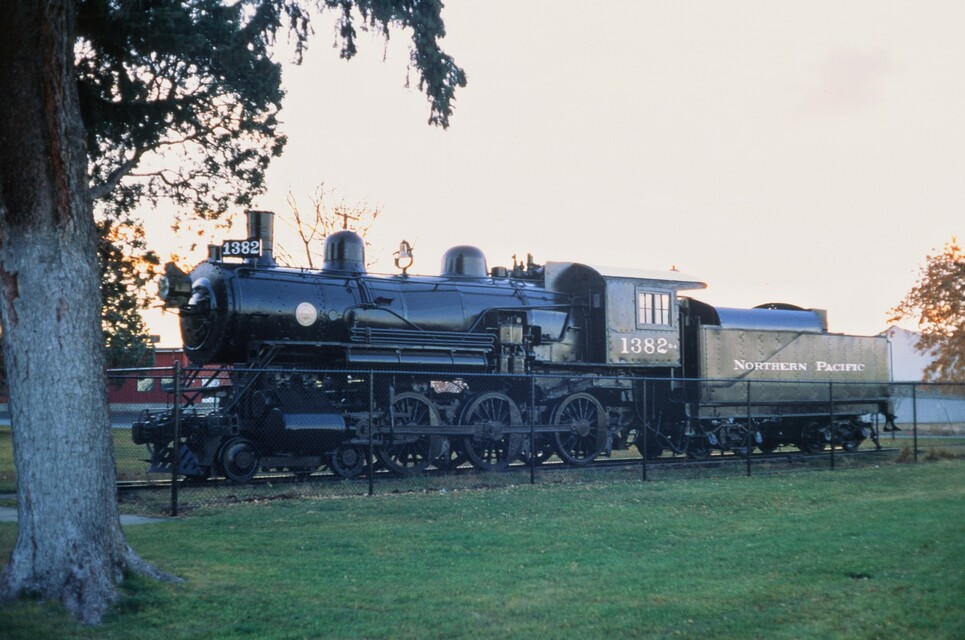 2025-11-30 - Northern Pacific Steam Locomotive 1382, Helana, MT