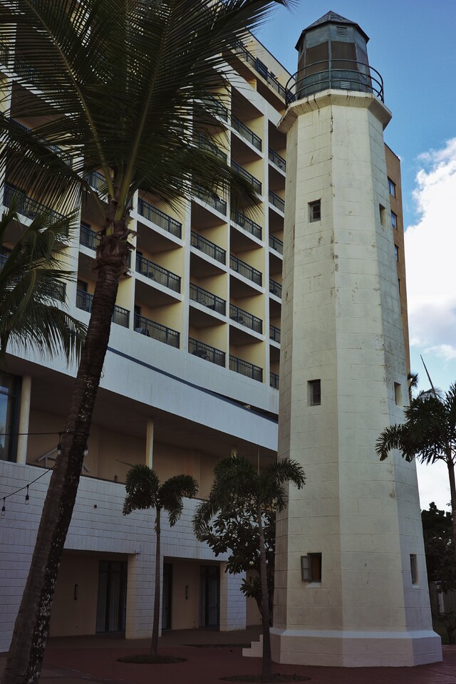 2025-12-24 - Needhams Point Lighthouse behind the Hilton, Barbados